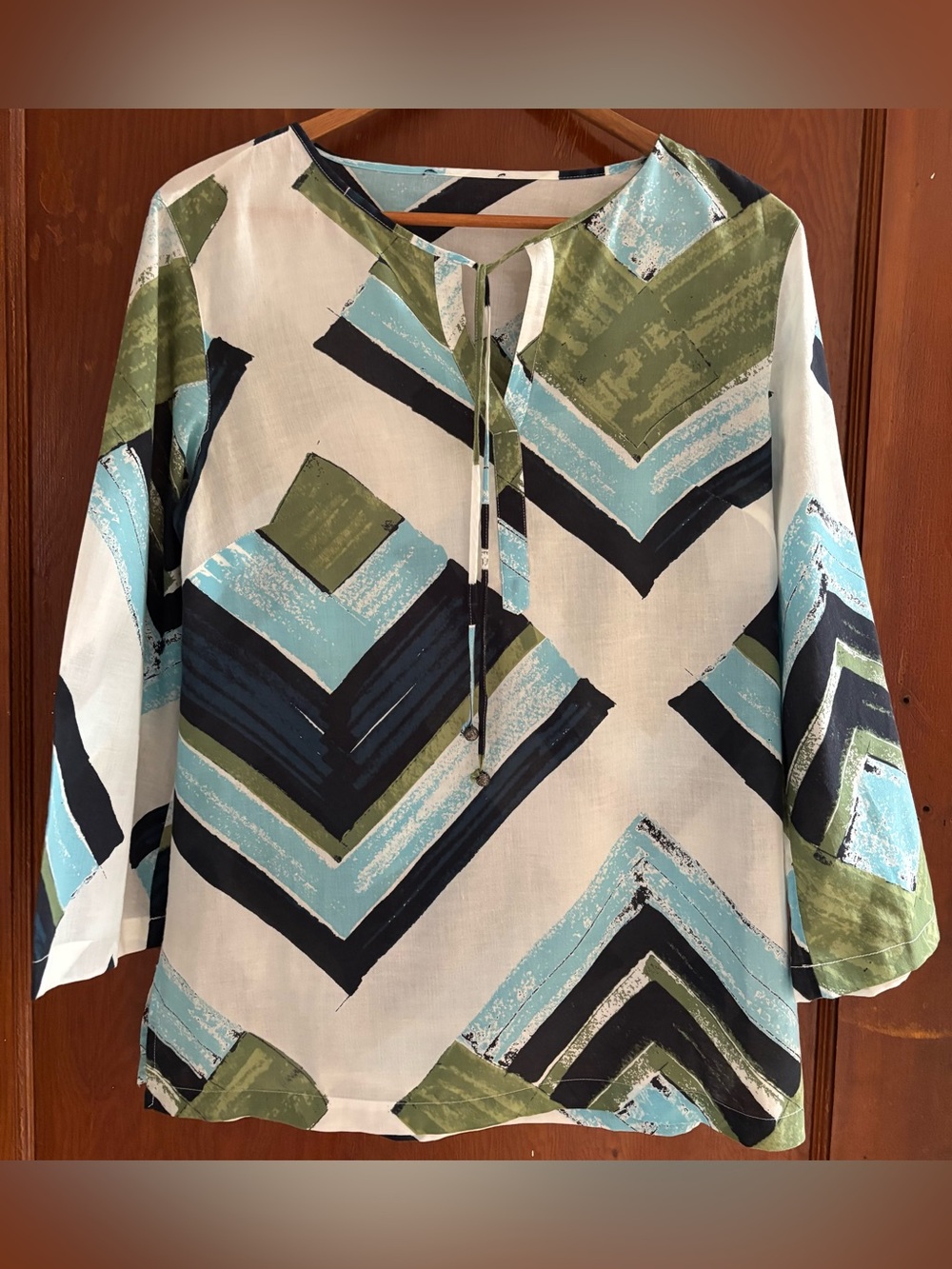 Calvin Klein boho blouse.
